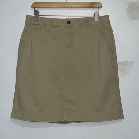 Size 10 Women’s Old Navy Khaki Pencil Skirt - Picture 1 of 4